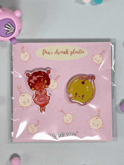 pack 2 pin's