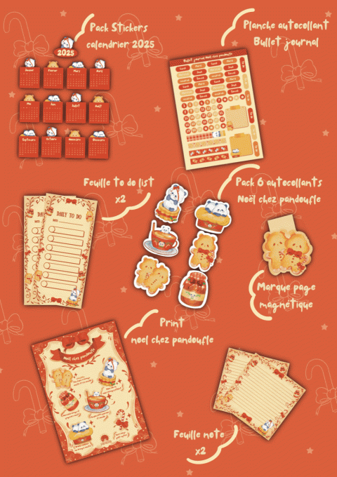 pack noël chez pandoufle