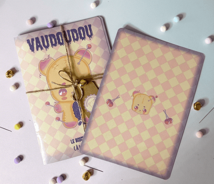 pack autocollants / histoire / recette Vaudoudou